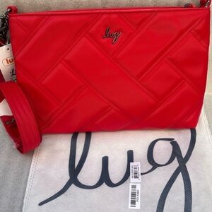 Lug Waltz in poppy red NWT